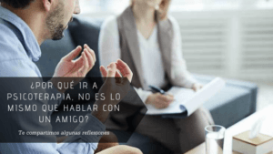 paciente en terapia, hablando con su psicóloga. Rol del psicólogo.